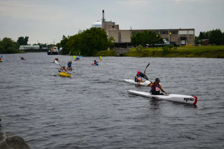 Maritime Festival featured paddle races and boat parades